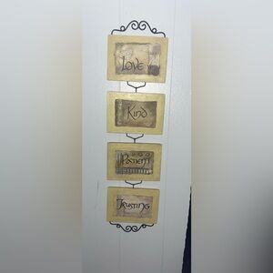 Vintage Home Interiors 4-Pc Wall Decor